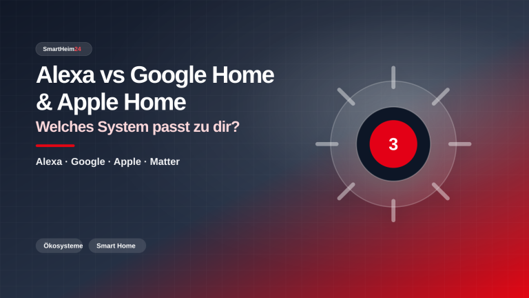 Alexa vs Google Home vs Apple Home – Smart-Home-Ökosysteme im Vergleich