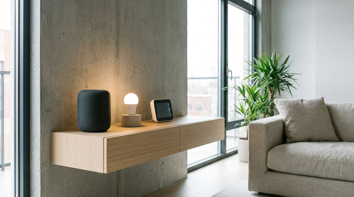 Verschiedene Smart Home Geräte im Überblick